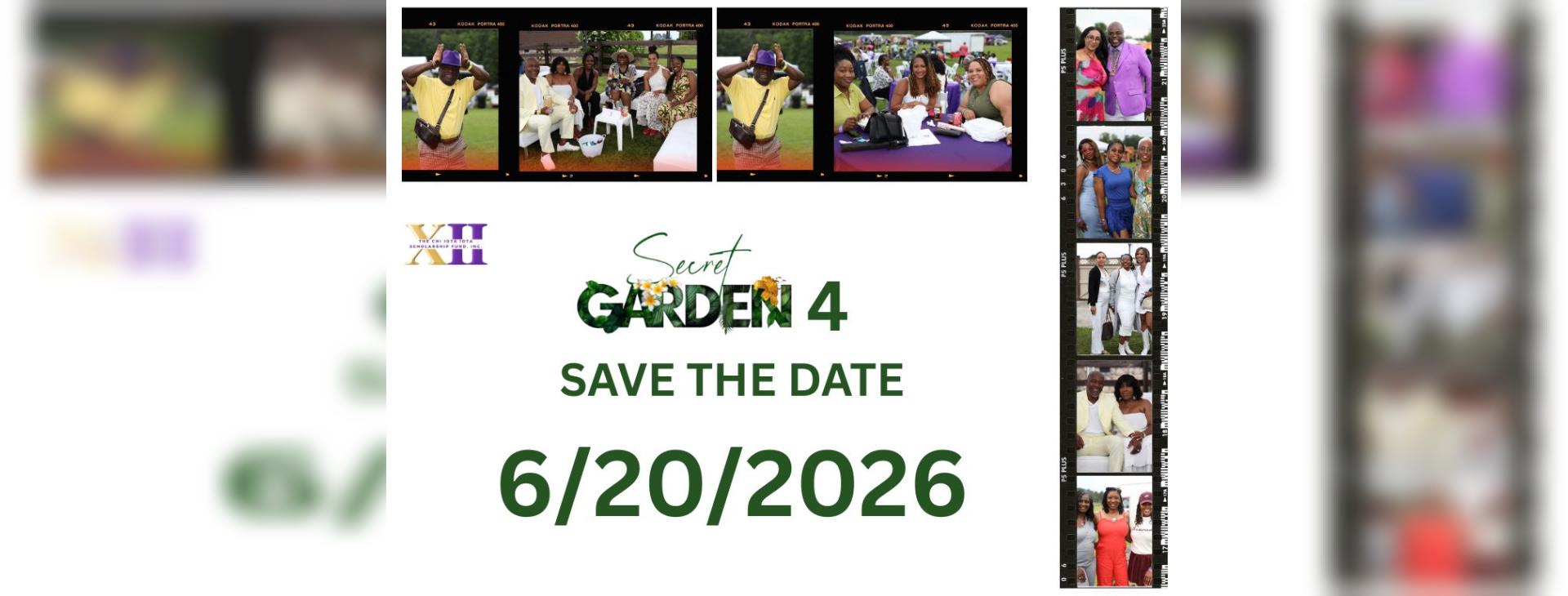 Secret Garden Wine and Music Festival featuring Carl Thomas — event banner