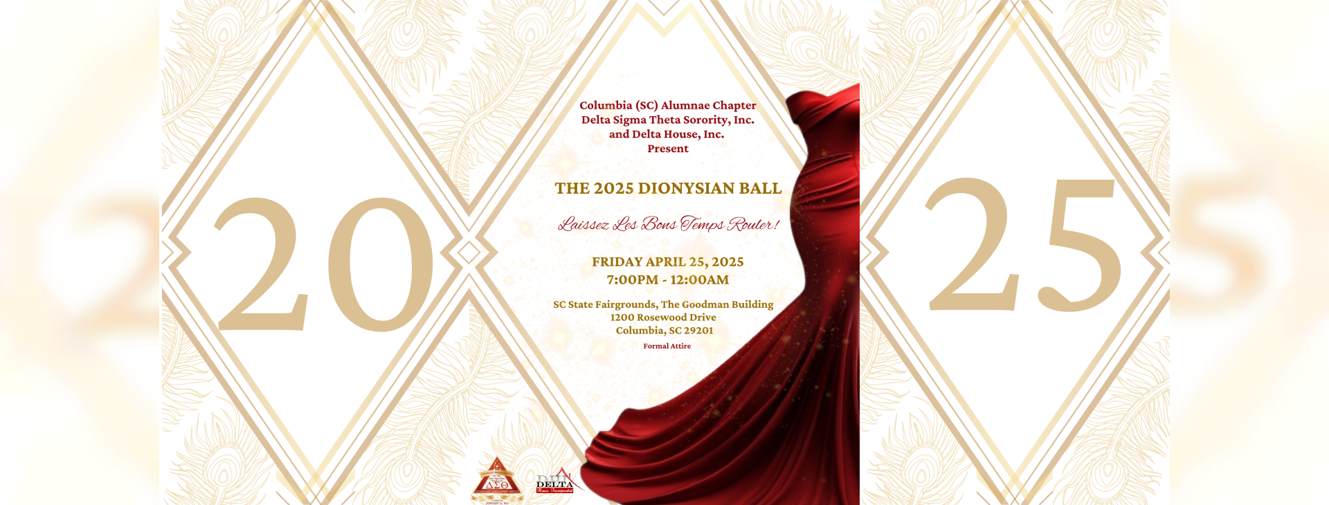 2025 Dionysian Ball — event banner