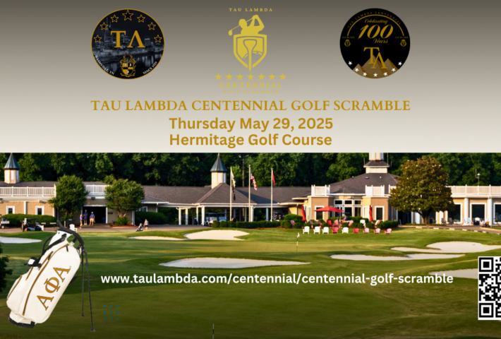 Tau Lambda Centennial Golf Scramble