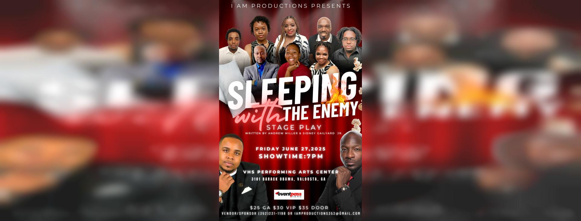 Sleeping with the Enemy Stage Play — event banner
