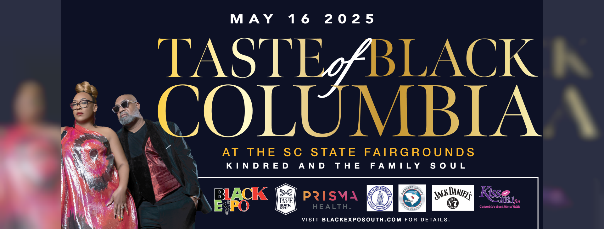 2025 Taste of Black Columbia — event banner