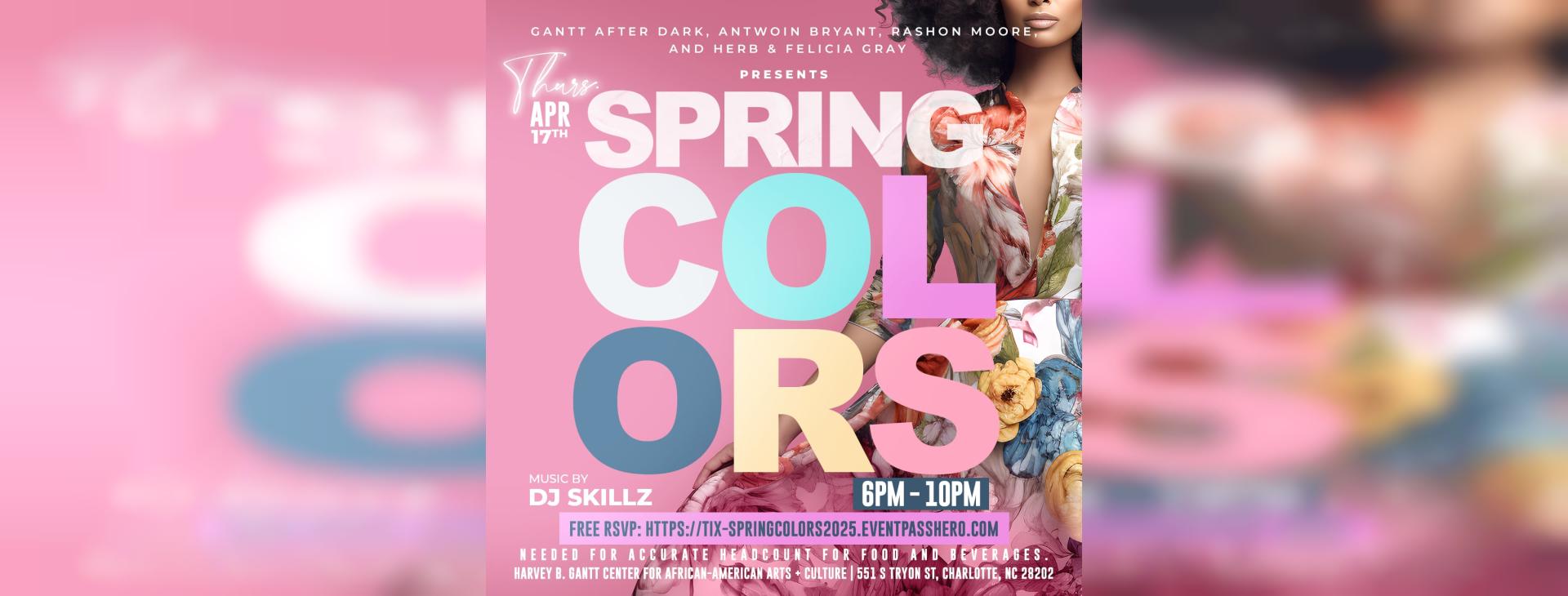 Spring Colors — event banner