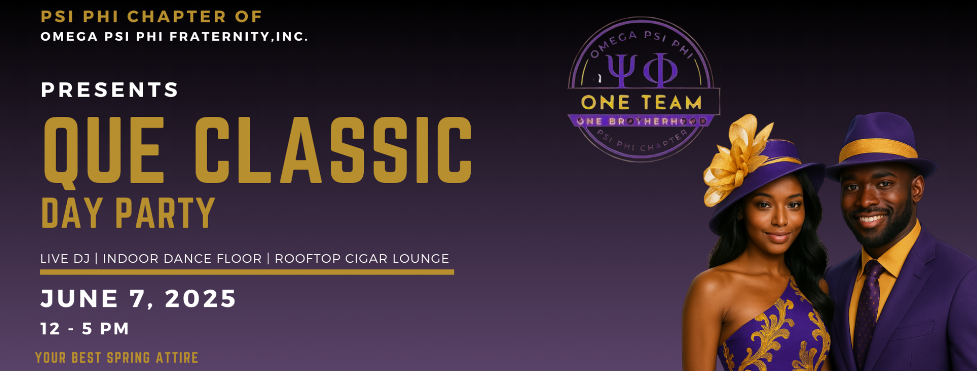 Psi Phi Que Classic — event banner