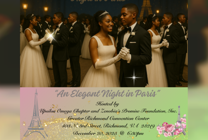 Upsilon Omega Chapter and Zenobia’s Promise Foundation present “An Elegant Night in Paris” Debutante Ball 2025