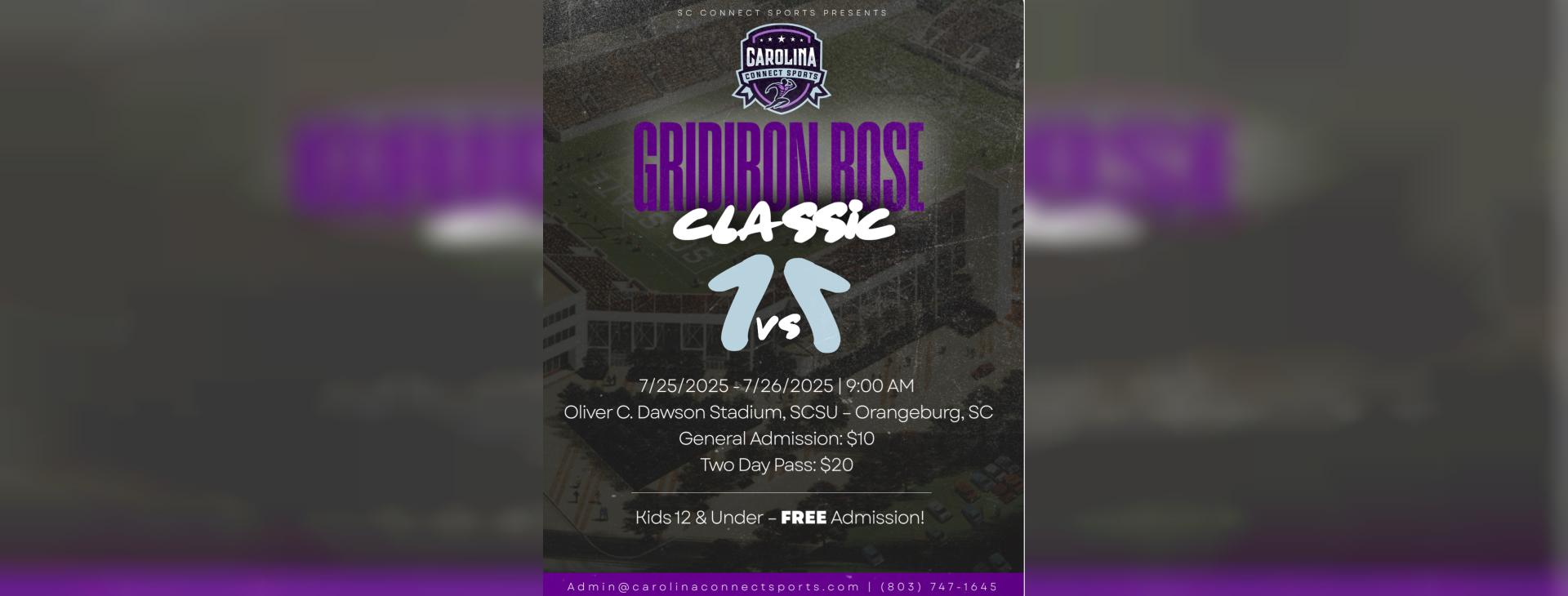 🔒: Gridiron Rose Classic 2025 — event banner