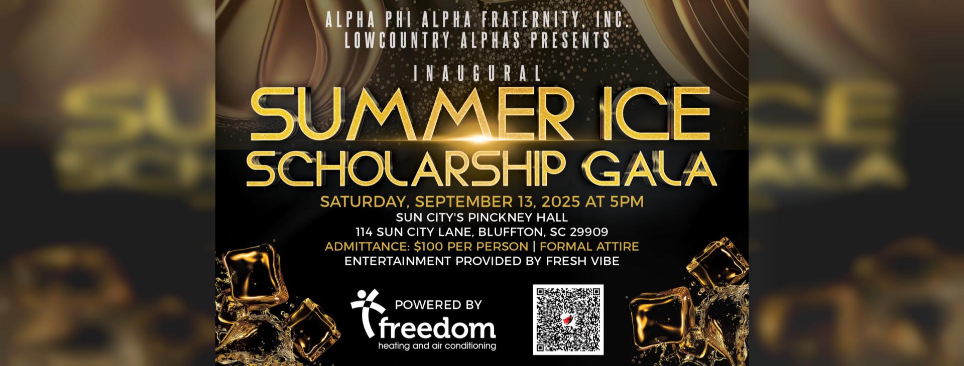Lowcountry Alpha’s Summer Ice Gala — event banner