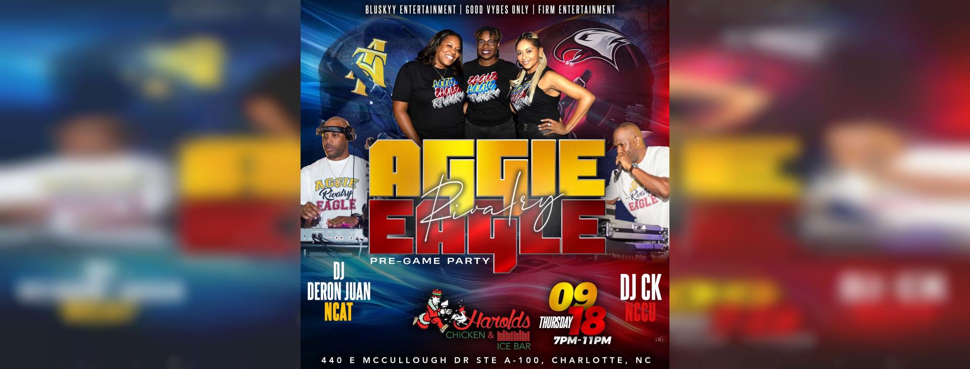 The Rivalry: 8th Annual Aggie-Eagle PRE-GAME PARTY — event banner