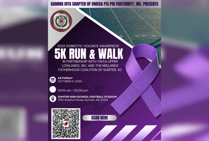 Gamma Iota Chapter of Omega Psi Phi Fraternity, Inc. Presents 2025 Domestic Violence Awareness 5k Run/Walk