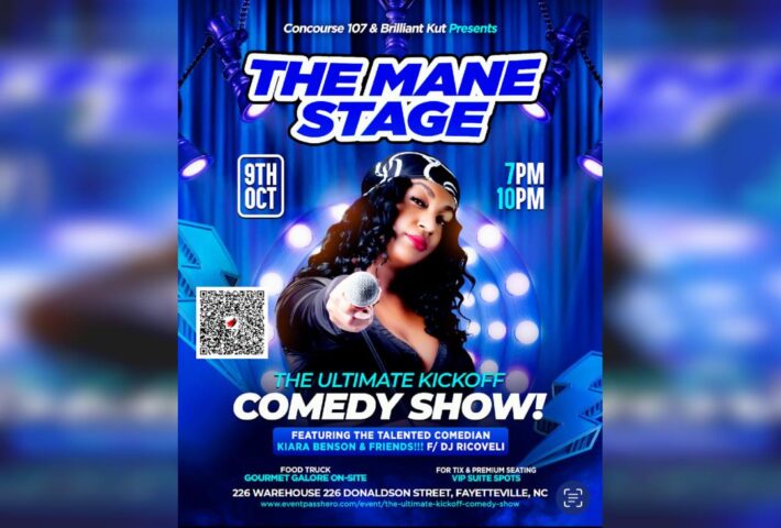 The MANE STAGE: The Ultimate Kickoff & Comedy Show! Featuring Comedian Kiara Benson & Friends!!! W/ DJ RAYN