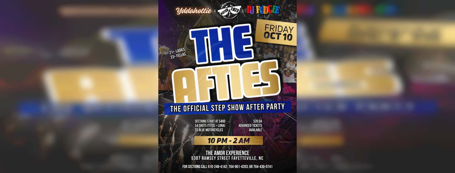 The Afties — event banner