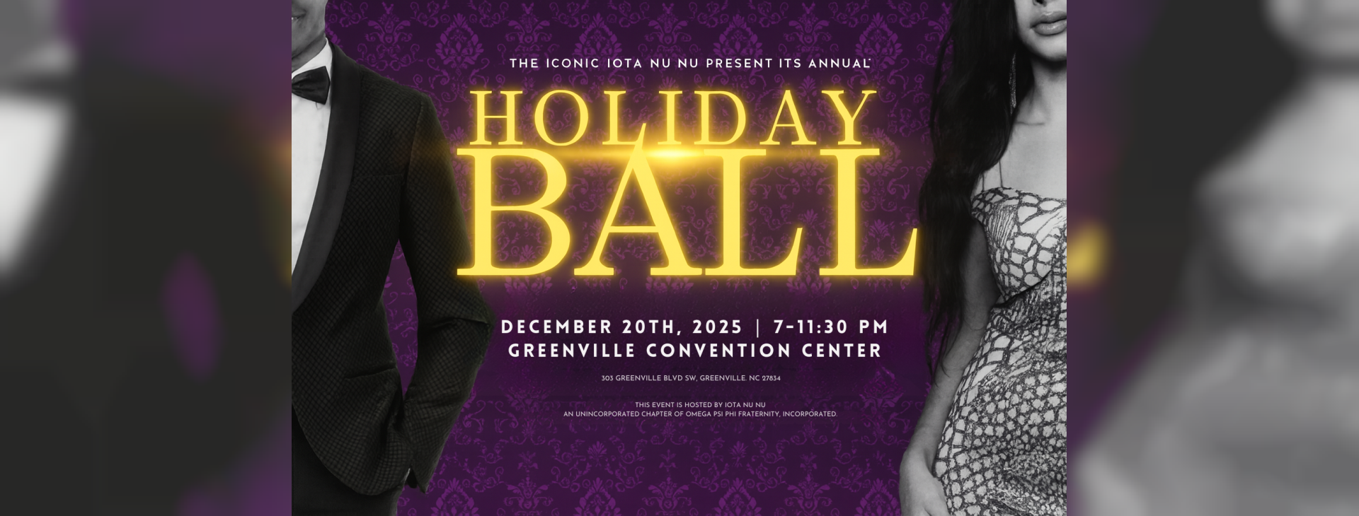 Iconic Holiday Ball 2025 — event banner