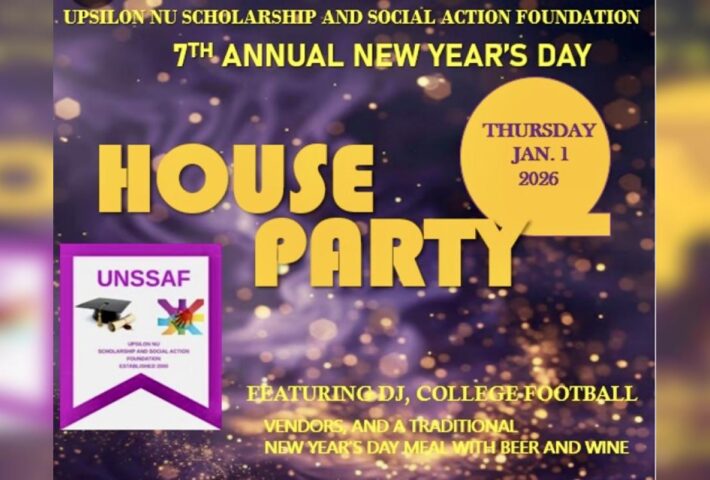 NEW YEAR’S DAY HOUSE PARTY