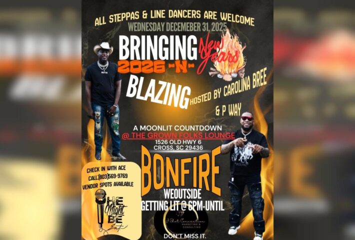 Blazin New Years Eve Bonfire