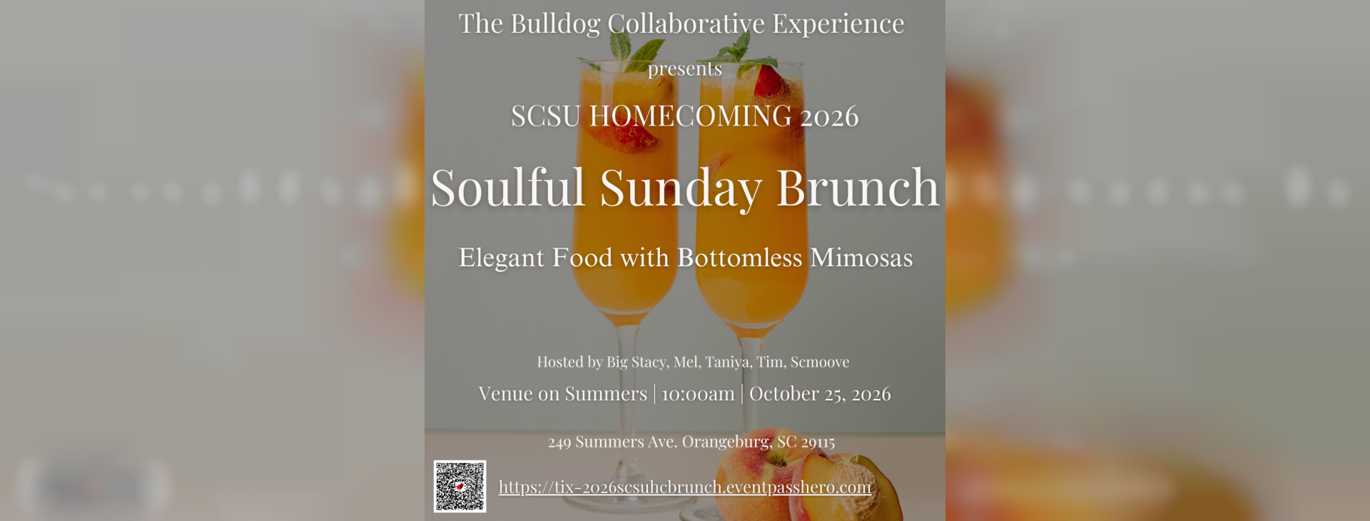 2026 SCSU HOMECOMING BRUNCH — event banner