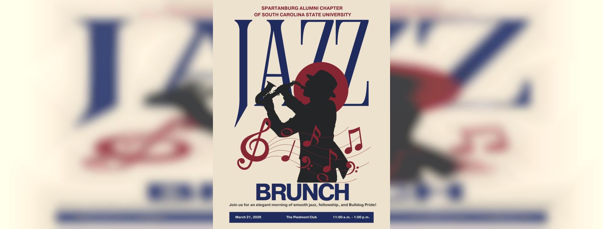 2026 Jazz Brunch SCSUNAA – Spartanburg Chapter — event banner