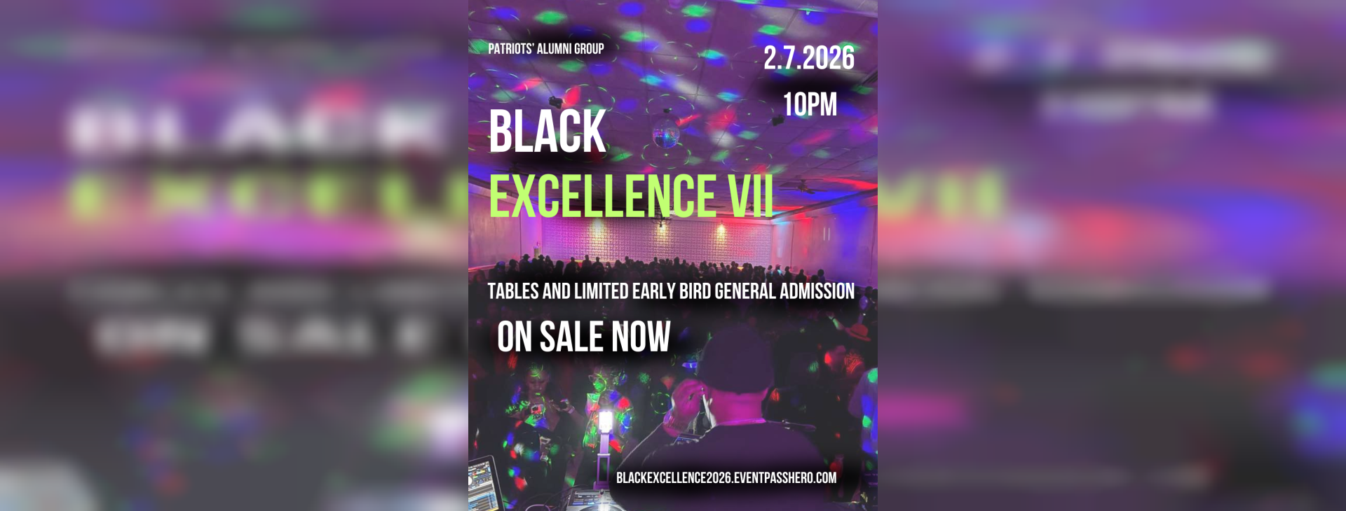 Black Excellence VII — event banner