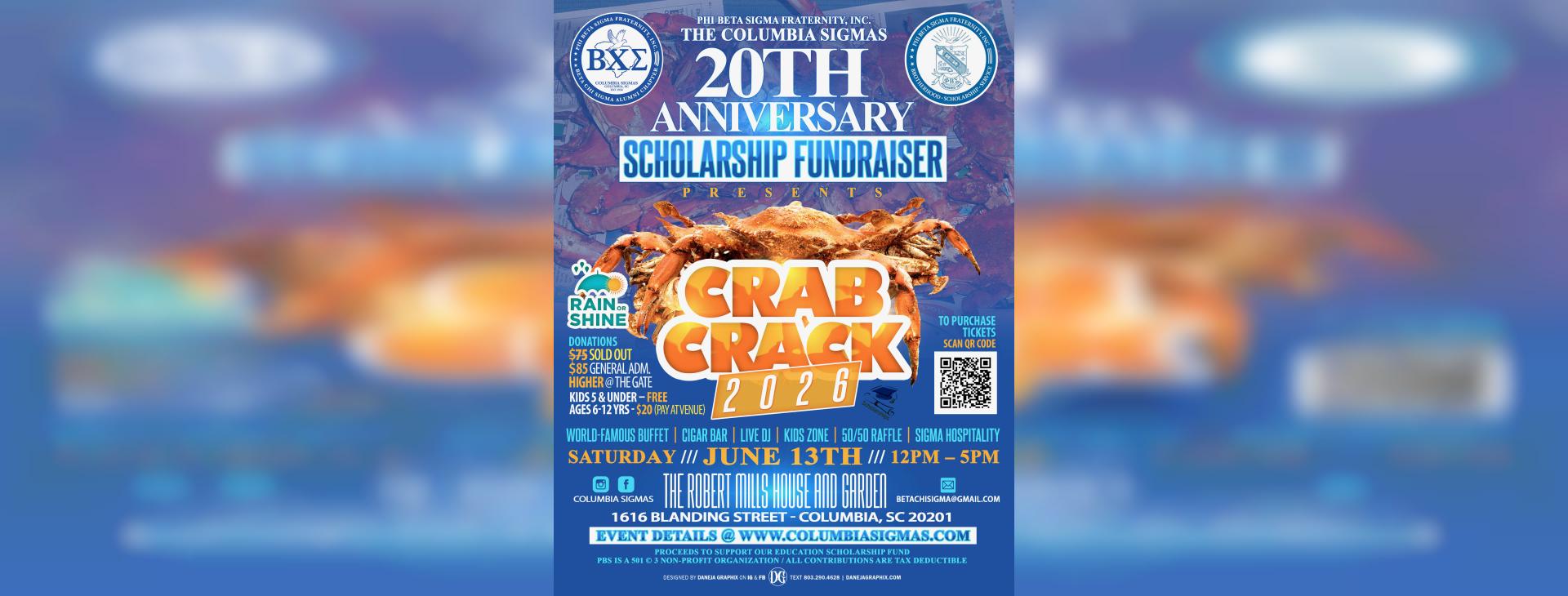 CRAB CRACK 2026 — event banner
