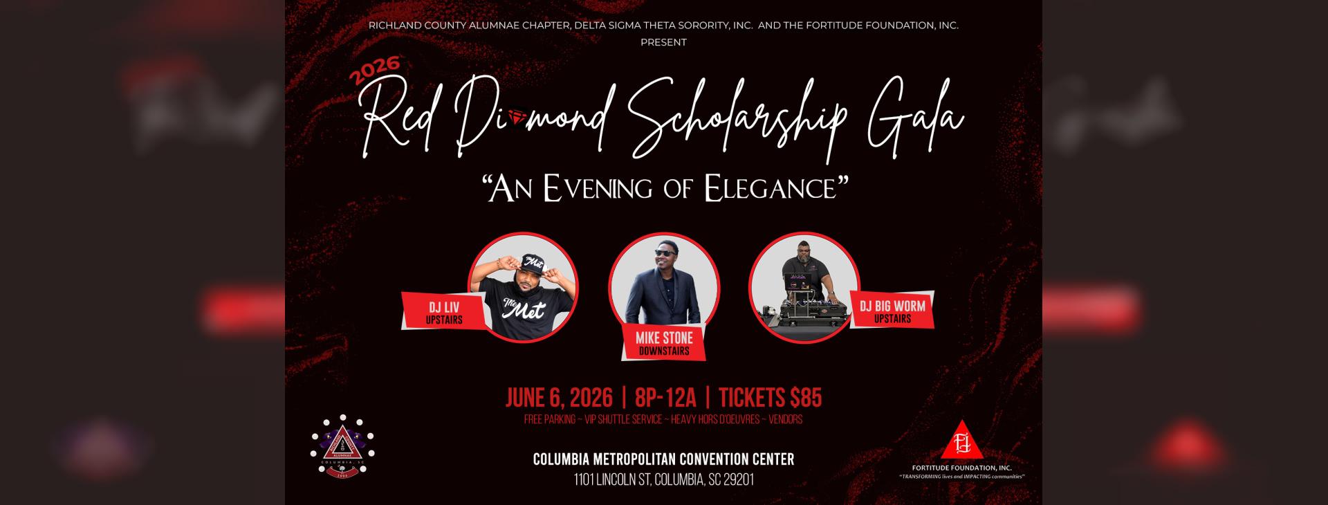 The 2026 Red Diamond Gala — event banner