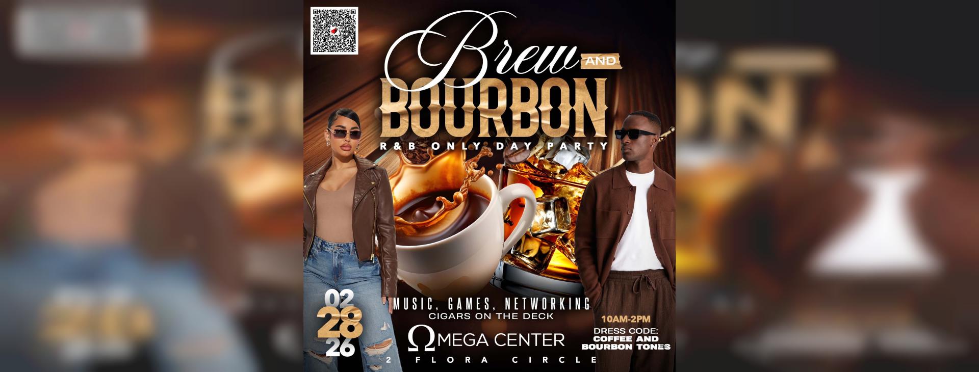 Brew & Bourbon (R & B Day Party) — event banner
