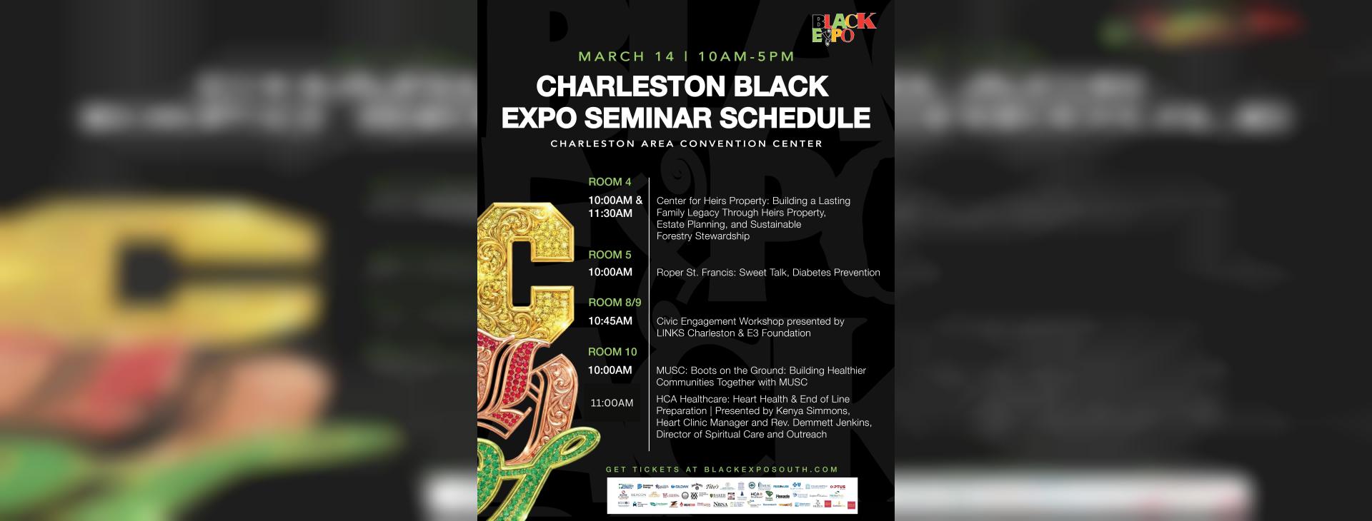 Black Expo Seminars — event banner