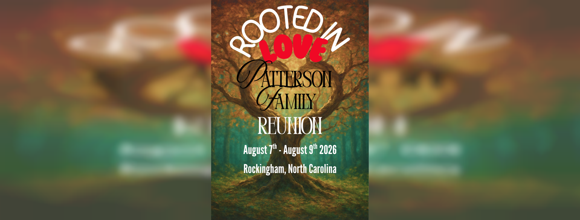 🔒: Patterson Family Reunion – 2026 — event banner
