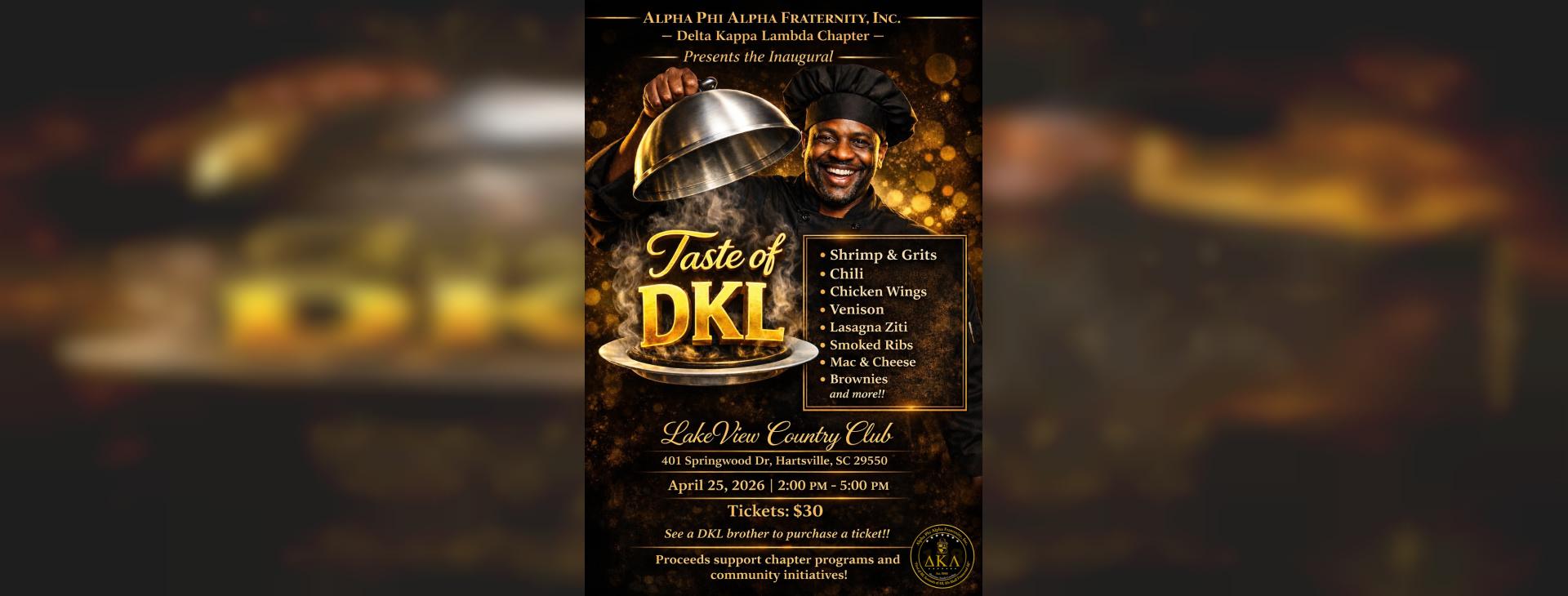 Taste of DKL — event banner