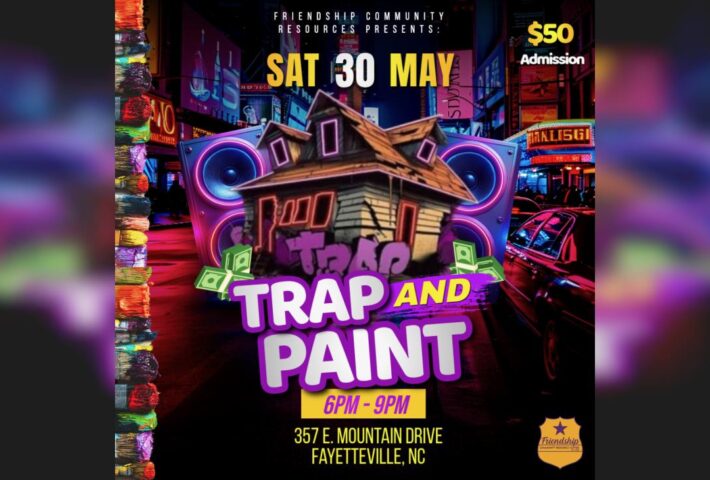 Friendship Community Resource Center Presents: Trap and Paint
