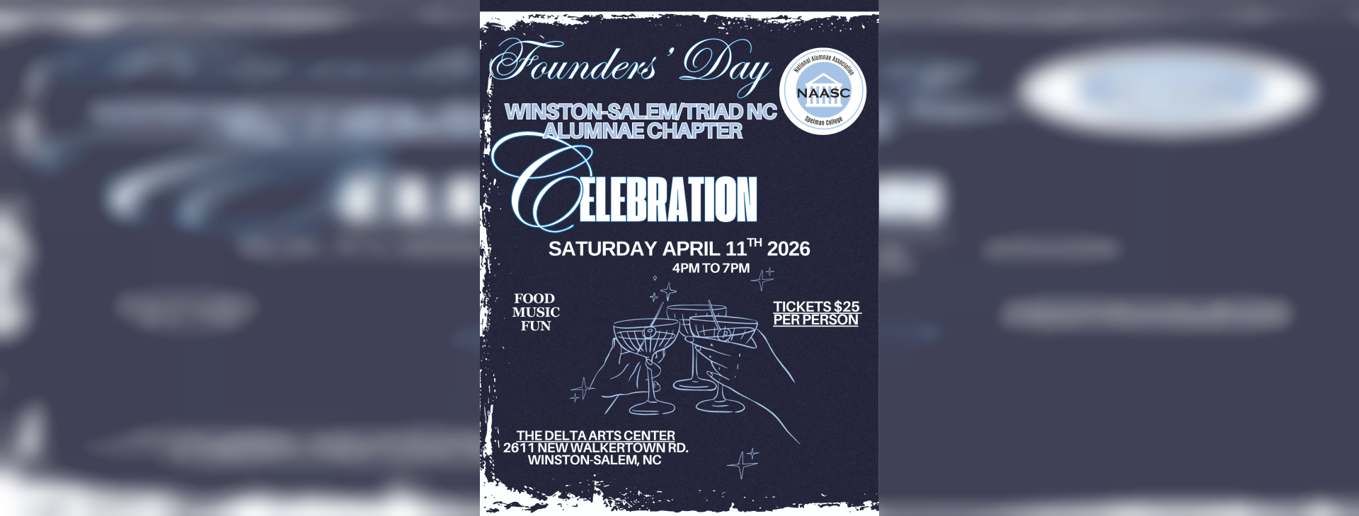 Winston-Salem/Triad NAASC 145th Founder’s Day Celebration — event banner