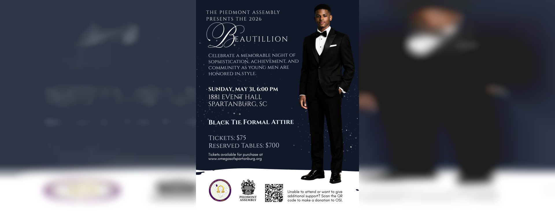 Piedmont Assembly Presents The 2026 Beautillion — event banner