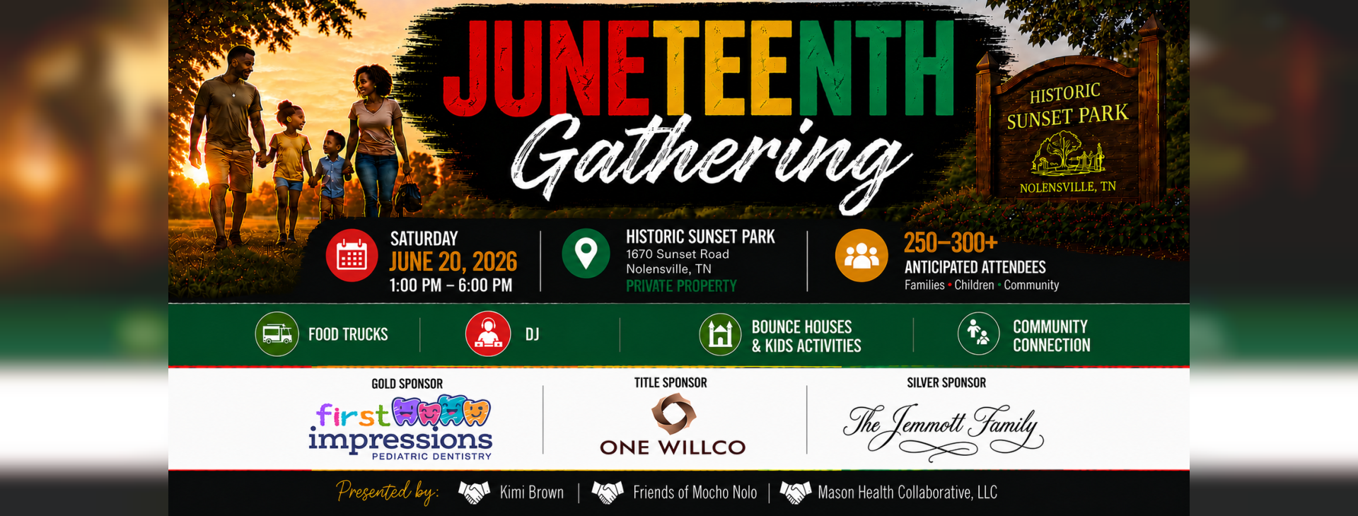 Nolensville Juneteenth Gathering — event banner