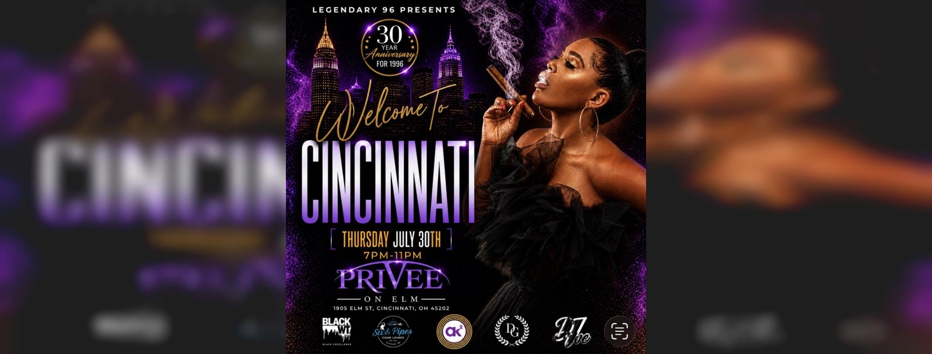 Welcome to Cincinnati — event banner
