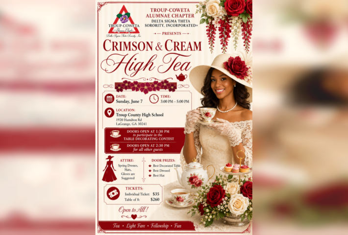 Crimson & Cream: A High Tea Affair