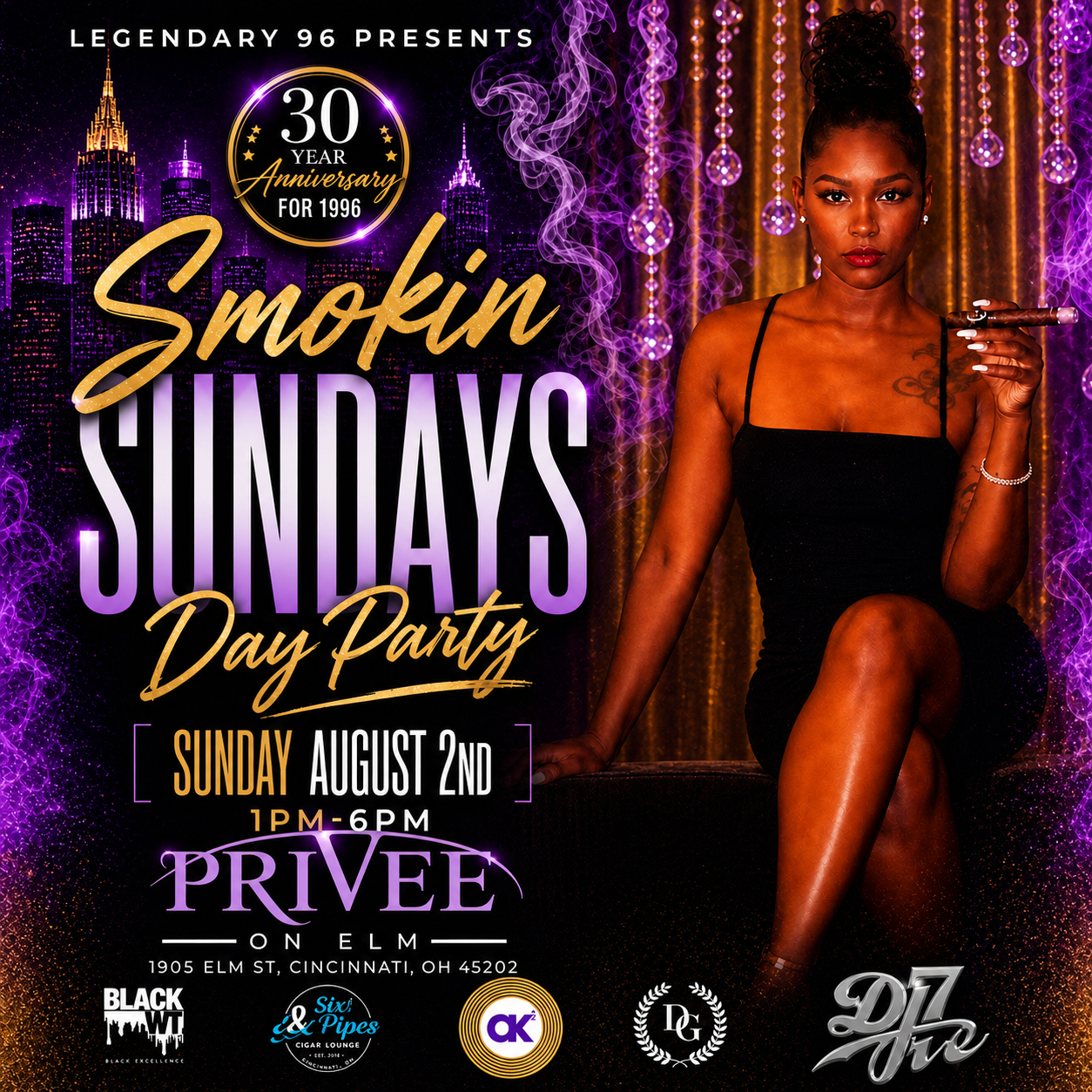 Smokin Sundays — event banner 3