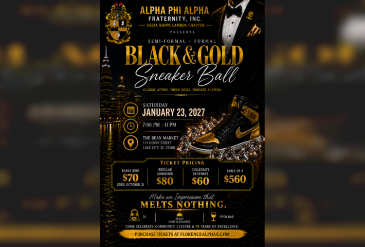 Black & Gold Sneaker Ball