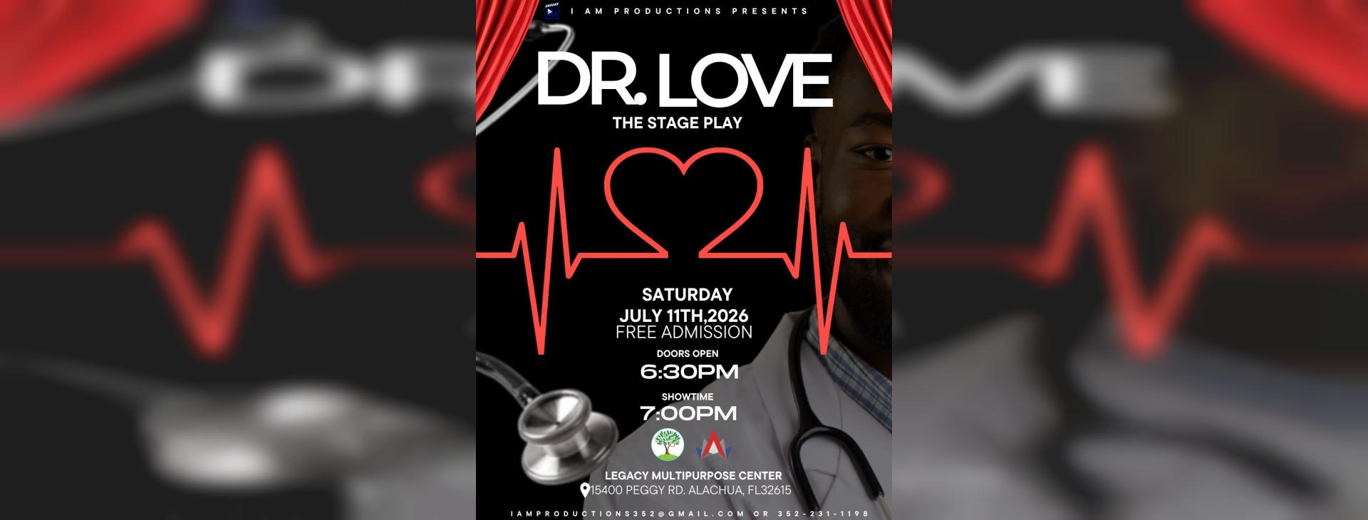 Dr. Love Stage Play — event banner