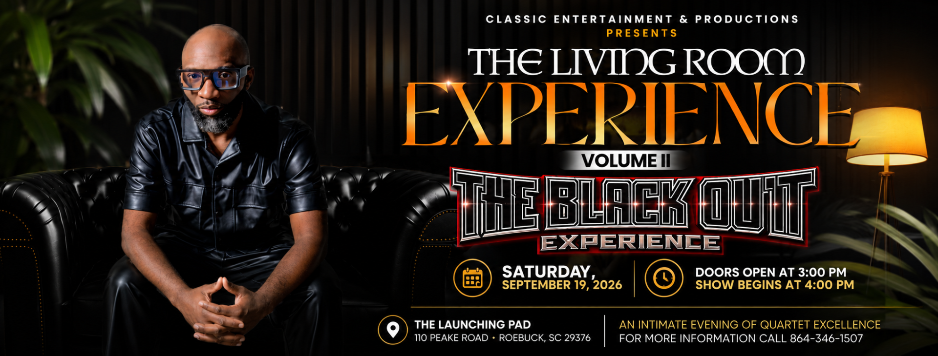 The Living Room Experience 2026 — event banner