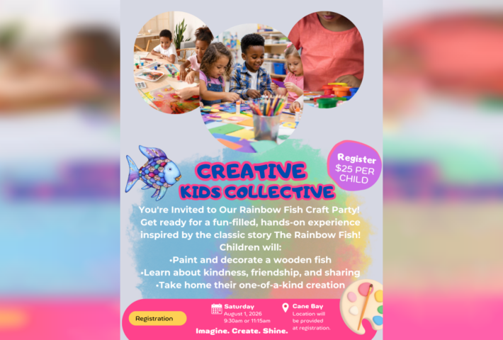 You’re Invited to Our Rainbow Fish Craft Party!