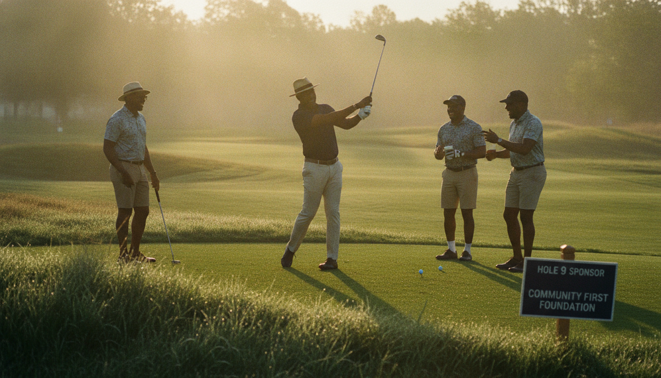 A Better Golf Tournament: Let Sponsors Claim Their Hole on an Interactive Course Map