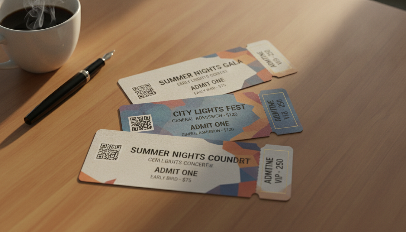 How to Price Your Event Tickets: A No-Nonsense Framework