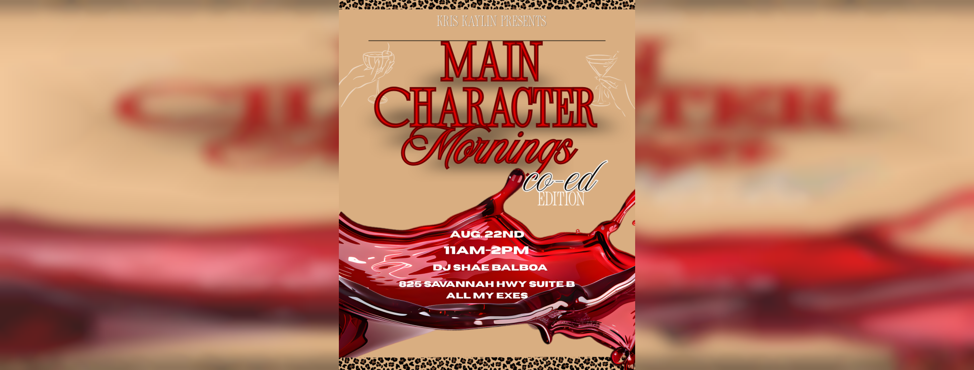 Main Character Mornings — event banner