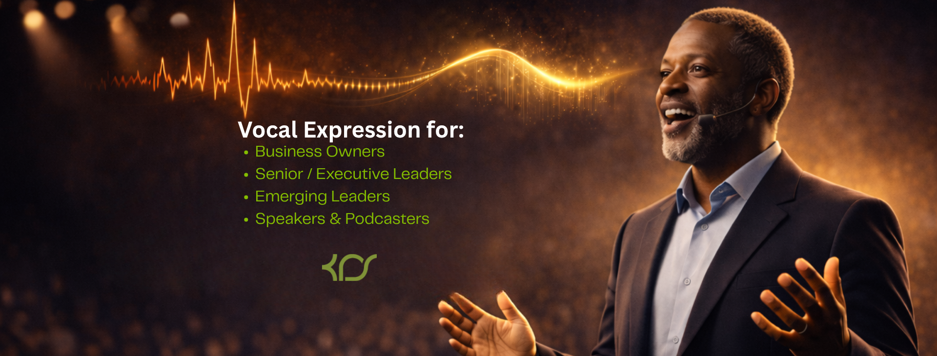 Vocal Expression for SBOs, Leaders, Professionals, and Speakers — event banner
