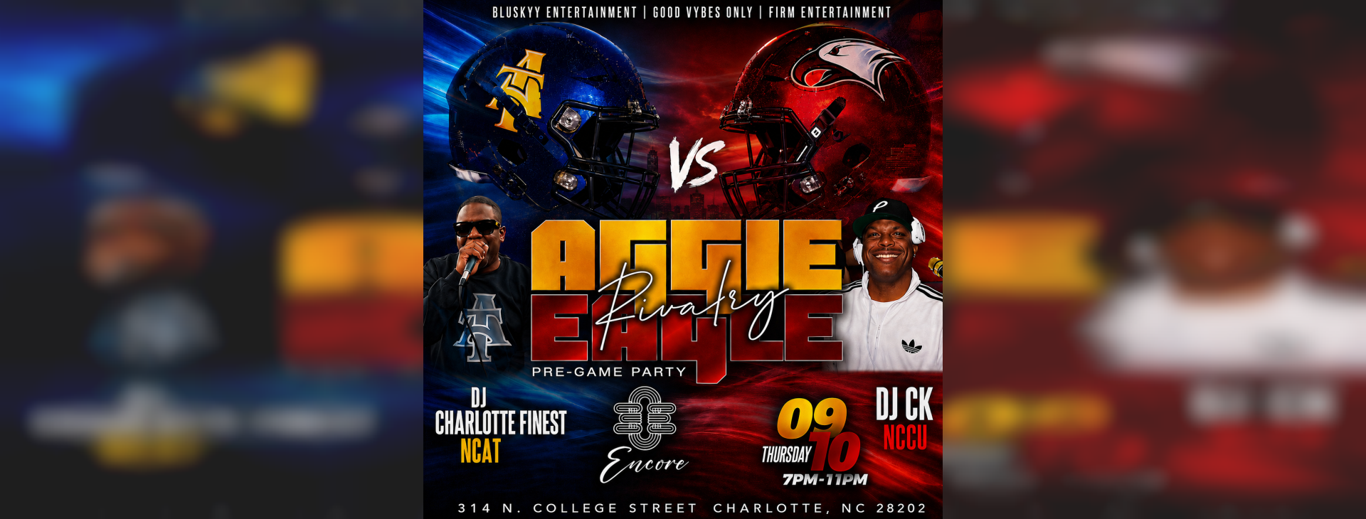 The Rivalry: 9th Annual Aggie-Eagle PRE-GAME PARTY — event banner