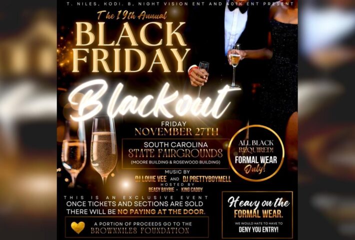 19th Annual Black Friday Blackout (Formal Attire Only)