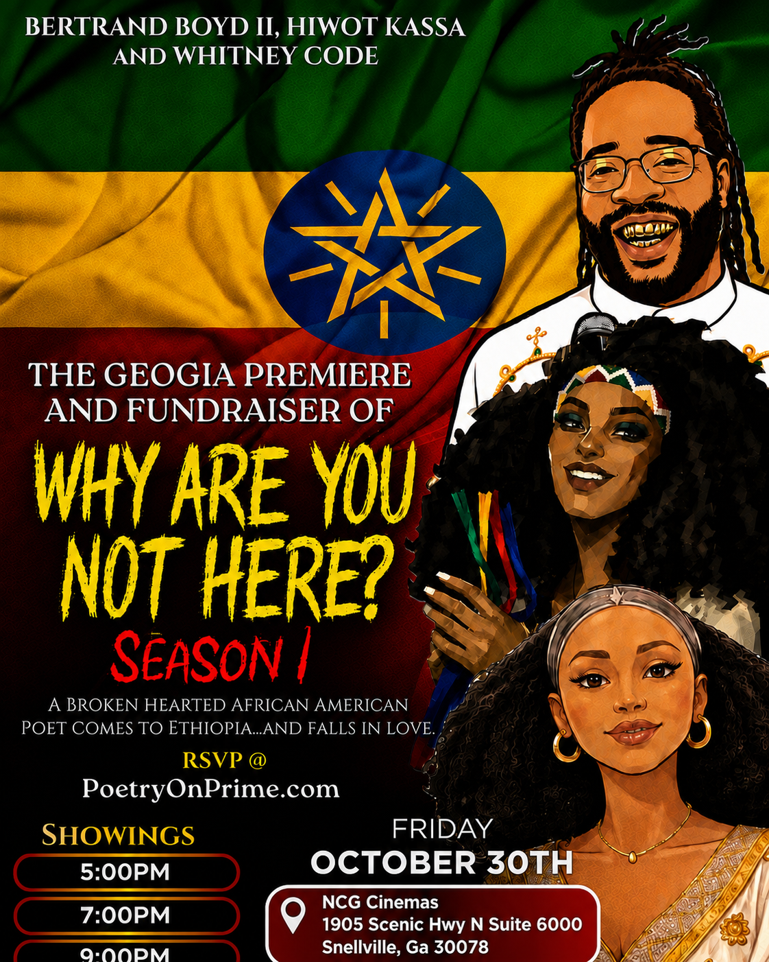 Why Are You Not Here? Pilot Premiere and Fundraiser — photo 1