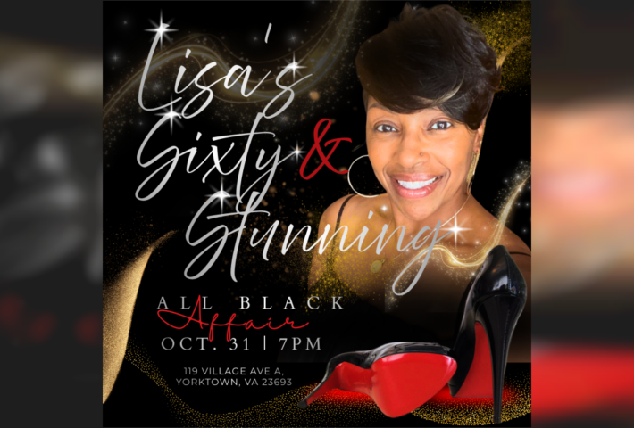 🔒: Lisa’s Sixty & Stunning All Black Affair