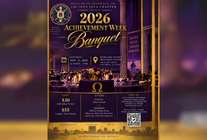 Achievement Week Banquet of Chi Iota Iota Chapter of Omega Psi Phi Fraternity, Inc.