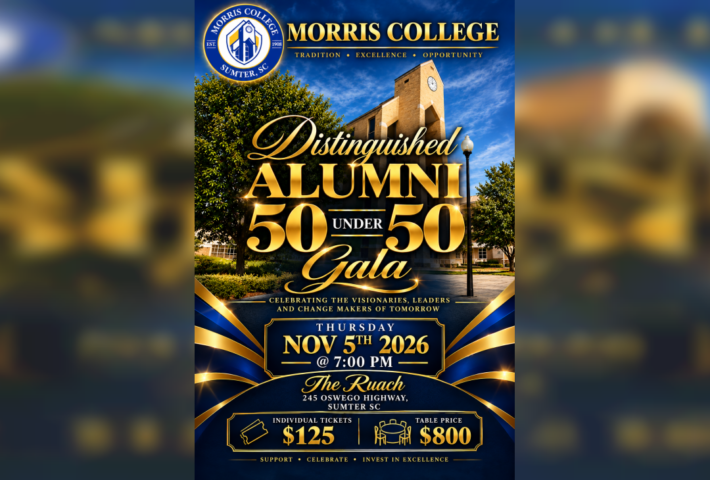Morris College 50 under 50 Distinguished Alumni Gala (The Ruach 245 Oswego Highway, Sumter, SC )
