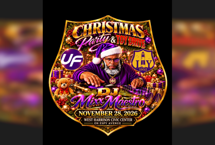 Omega Psi Phi Fraternity, Inc. and the Uplift Foundation Christmas party and toy Drive